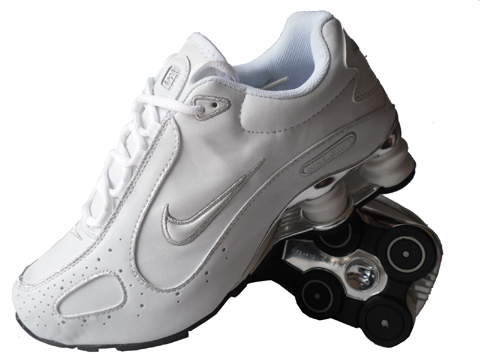 Nike Shox Monster SI Shoes White - Click Image to Close